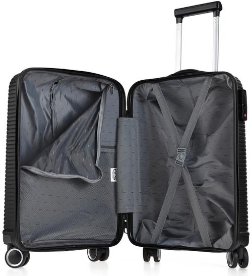 купить Чемодан CCS Комплект 5224 Set Black в Кишинёве 