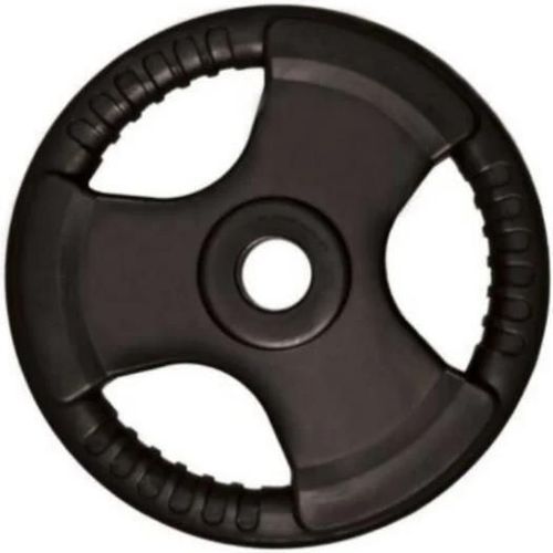 купить Гантель PX Sport 21803 Disc Black Rubber Coated 3-Grip Weight Plate 2.5kg, WP085-51.5-2.5 в Кишинёве 