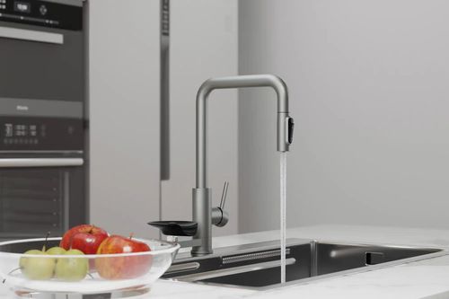 cumpără Bateria bucătărie Backer KIT 3249PF Satin în Chișinău 