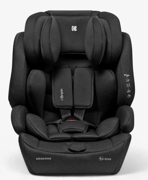 купить Автокресло Kikka Boo 31002140009 i-Bronn Black i-Size, 76-150 cm в Кишинёве 