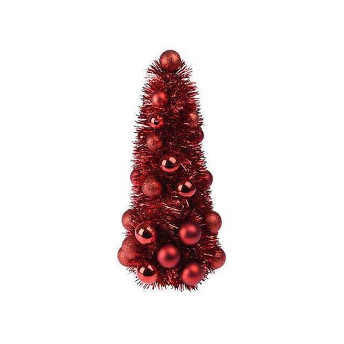 купить Декоративная ёлка Promstore 49329 Сувенир Елка из красных шаров 33cm в Кишинёве 