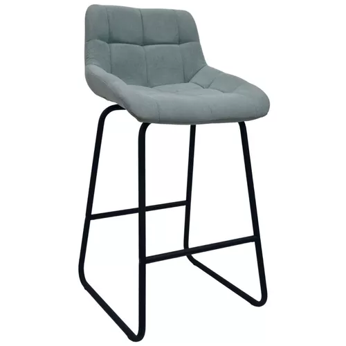 cumpără Scaun de bar Deco Scaun Nicole CFS Hoker LB Blue Soro-34+Black Legs în Chișinău 