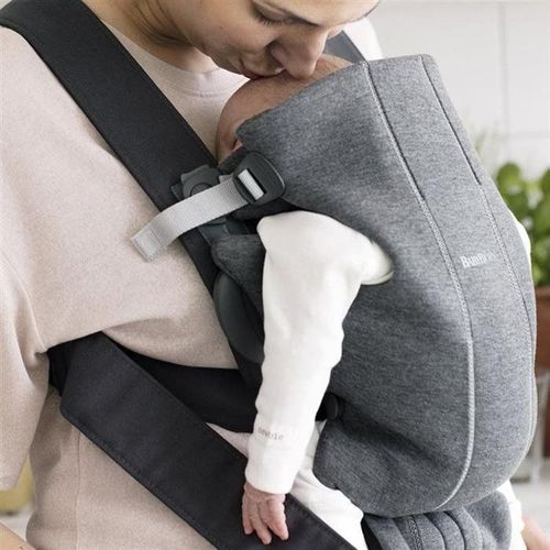 Анатомический рюкзак-кенгуру BabyBjorn Mini Dark Grey 