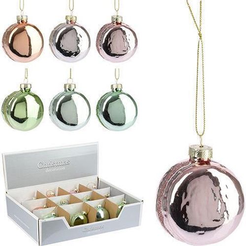 cumpără Decor de Crăciun și Anul Nou Promstore 27307 Украшение елочное стеклянное Macaron 6cm în Chișinău 