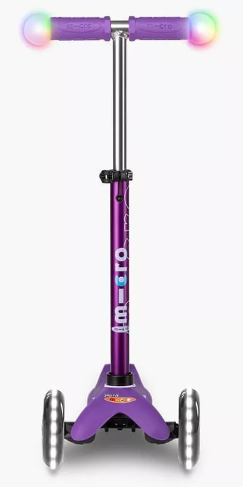 купить Самокат Micro MMD129 Mini Deluxe Magic LED Purple в Кишинёве 