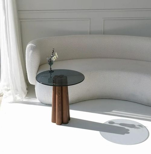 купить Журнальный столик Trendy Thales, Nuc, Gri inchis в Кишинёве 