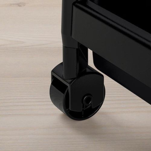 купить Этажерка Ikea Vesken 54x18x71 Black в Кишинёве 