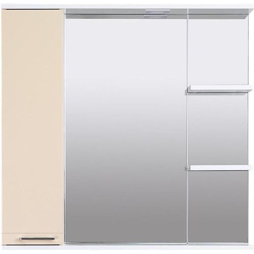 cumpără Oglindă baie Bayro Rivera 860x750 stâng bej în Chișinău 