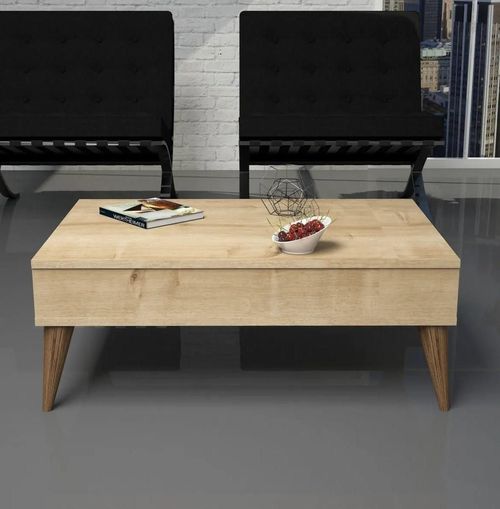 купить Журнальный столик Trendy Best, дуб 90x34x60 см в Кишинёве 