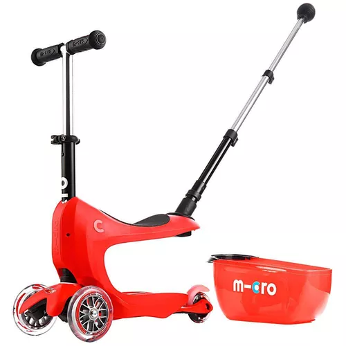 купить Самокат Micro MMD032 Mini2go Deluxe Plus Red в Кишинёве 