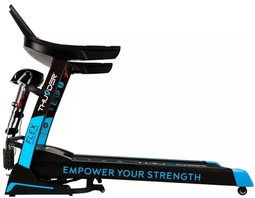 купить Беговая дорожка Thunder FLEX-DS-TFT, WiFi, Black в Кишинёве 