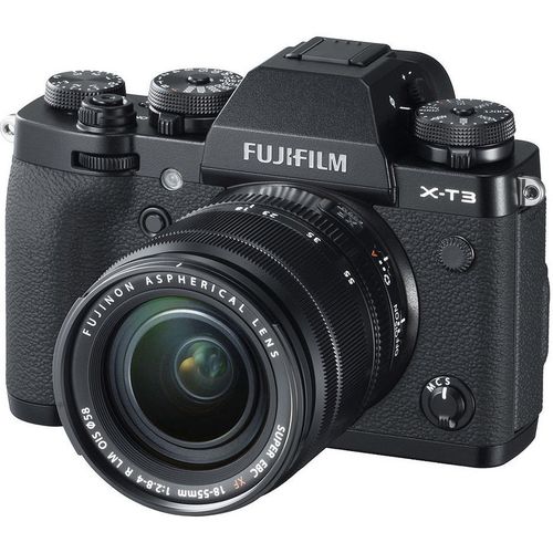 купить Fujifilm X-T3 black XF18-55mm F2.8-4 R LM OIS kit, Mirrorless Digital Camera Fujifilm X System (Aparat fotografic) в Кишинёве 