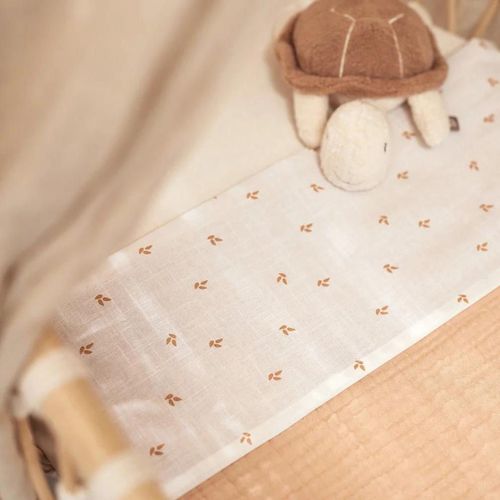 cumpără Lenjerie de pat pentru copii Jollein 008-524-68018 Cearsaf pentru patut Harvest, 120x150cm în Chișinău 