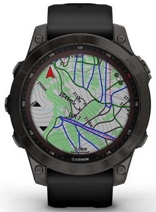 купить Смарт часы Garmin fēnix 7 Sapphire Solar (010-02540-21) в Кишинёве 