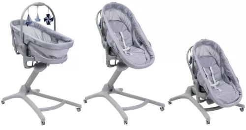 купить Колыбель Chicco 8707614 Baby Hug Pro, 5in1, White Cream, 0+ luni в Кишинёве 