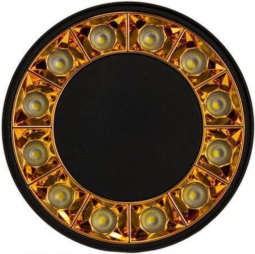 cumpără Corp de iluminat interior LED Market Surface Downlight Wheel 12W, 3000K, LM-XC006, Ø115*58mm, Black+Golden în Chișinău 