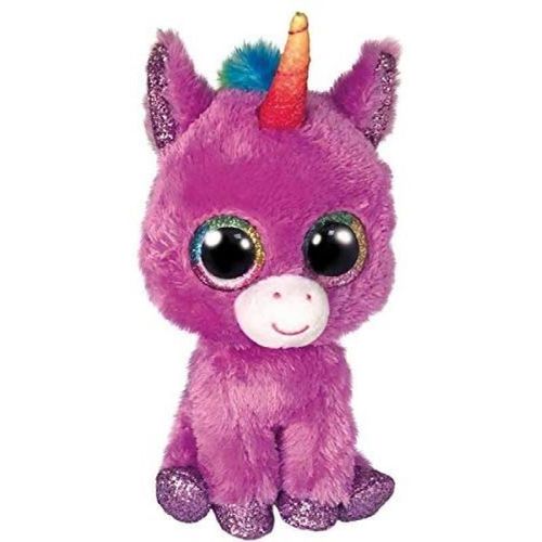 купить Мягкая игрушка TY TY36464 ROSETTE purple unicorn 24 cm в Кишинёве 