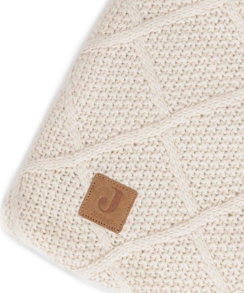 купить Коврик игровой Jollein 017-512-68038 Covoras de joaca Check Knit Oatmeal, 75x95cm в Кишинёве 