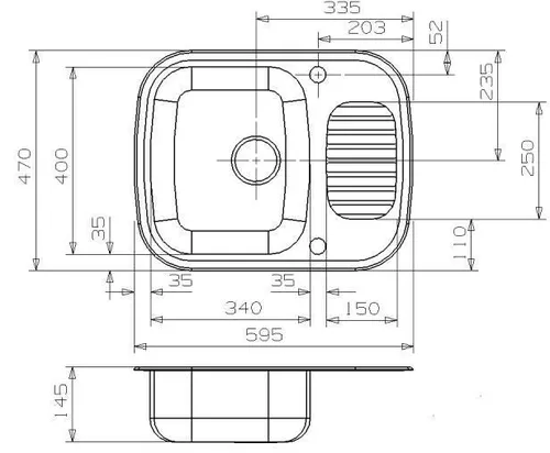 cumpără Chiuvetă bucătărie Reginox R01929 Regidrain în Chișinău 