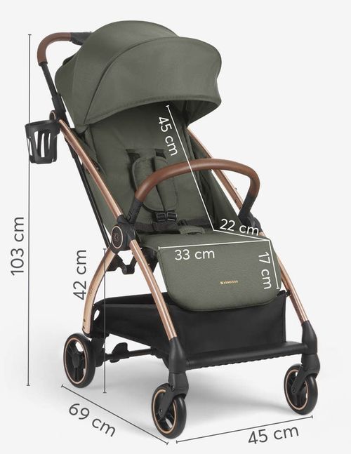 cumpără Сărucior pentru copii Kikka Boo 31001030203 Joy Black în Chișinău 