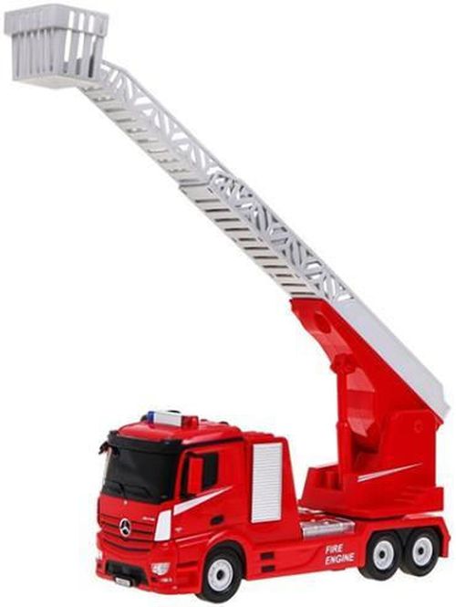 купить Радиоуправляемая игрушка Rastar 78620 1:24 Mercedes-Benz Antos Fire Engine & Rescue car 2 in 1, 61346 в Кишинёве 