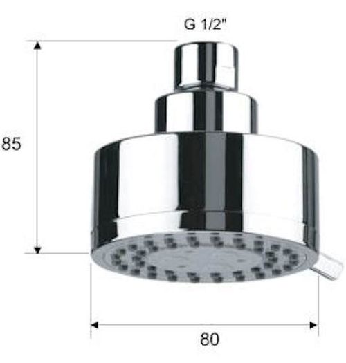 cumpără Pălărie de duș Remer 358MO D. 80 în Chișinău 