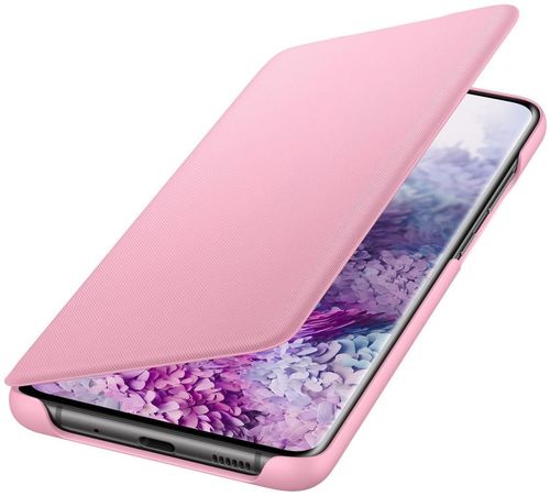 купить Чехол для смартфона Samsung EF-NG985 LED View Cover Pink в Кишинёве 