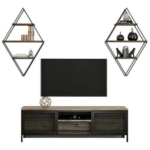 купить Стенка Trendy Cometele Prizma, 150x47x40cm (GTR000268) в Кишинёве 
