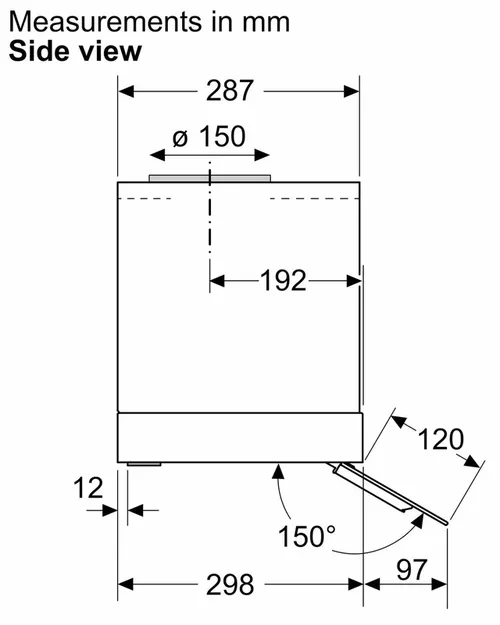 купить Вытяжка Bosch DBB67DP60 в Кишинёве 