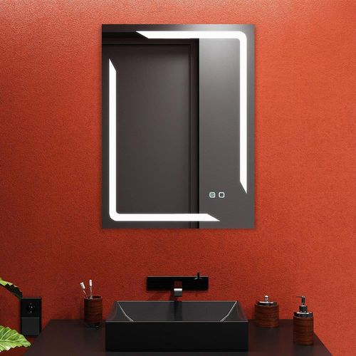 купить Зеркало для ванной Bayro Smart 510x800 LED touch c подогревом в Кишинёве 