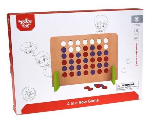 купить Настольная игра Tooky Toy TF959 Jocul de lemn Șahul de lemn, 57237 в Кишинёве 