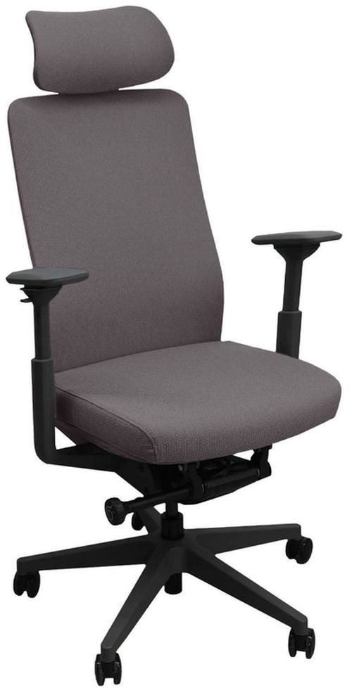 купить Офисное кресло Deco Nelson (8016A) Dark Grey + Black Frame в Кишинёве 