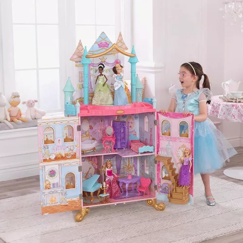 cumpără Căsuță pentru păpuși KinderKraft 10276-MSN Disney Princess®Dance & Dream Dollhouse în Chișinău 