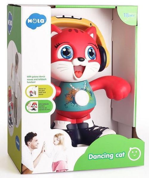 купить Музыкальная игрушка Hola Toys E721 Танцующий кот в Кишинёве 