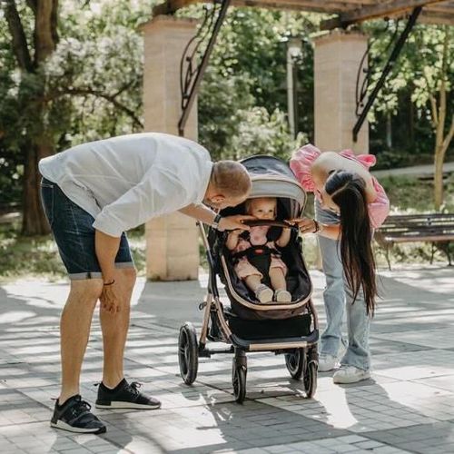 cumpără Сărucior pentru copii Coccolle Melora Moonlit Grey, 3in1 cu landou transformabil în Chișinău 