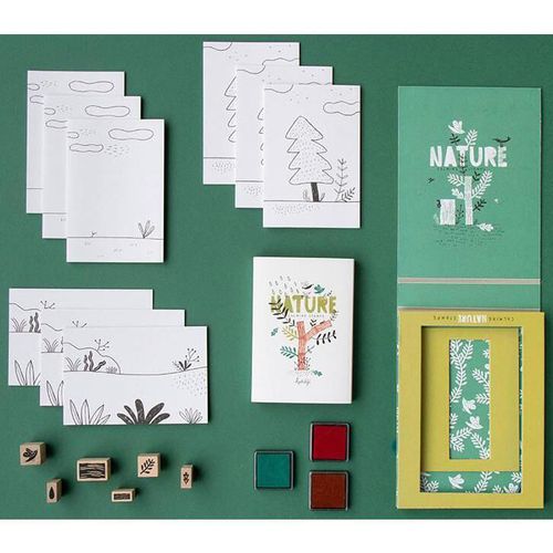 купить Набор для творчества Londji AC011 Activities - Calm Stamps- Nature в Кишинёве 