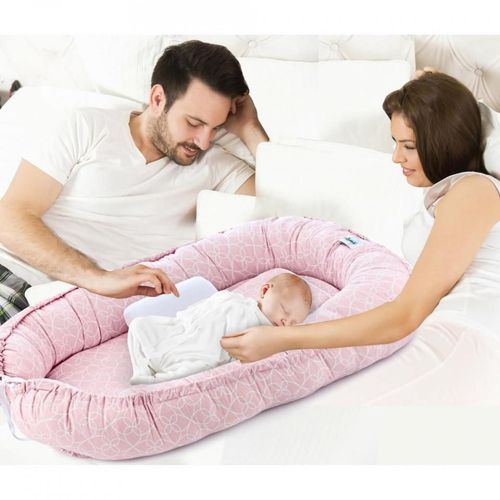 cumpără Cocon pentru bebelusi BabyJem 419 Saltea reductor BabyNest Between parents Pink Clover în Chișinău 