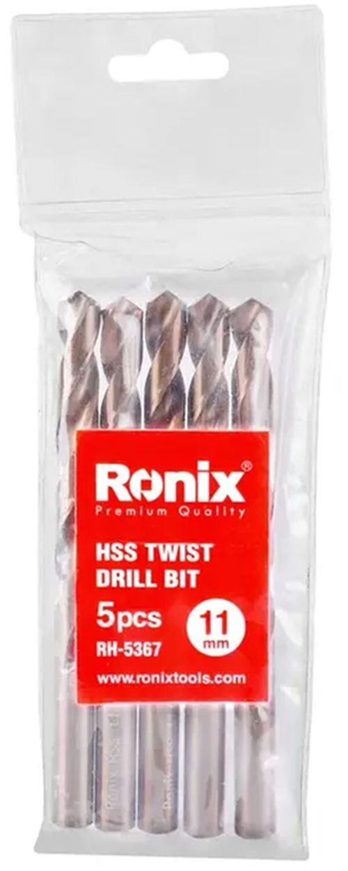 купить Сверло Ronix RH-5367 Set burghiu 11mm-4241 (5buc) в Кишинёве 