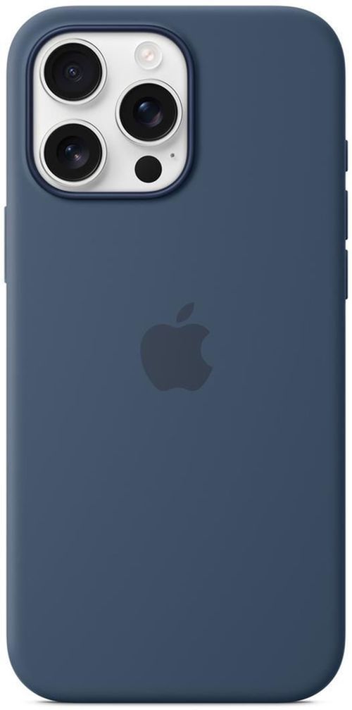 cumpără Husă pentru smartphone Apple iPhone 16 Pro Max Silicone Case with MagSafe Denim MYYU3 în Chișinău 