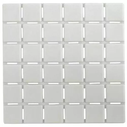 купить Коврик для ванной MSV 40848 Quadro Набор ковриков для ванны 6шт 13x13cm Quadro белые в Кишинёве 