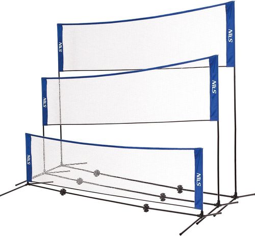 купить Инвентарь для бадминтона Nils 9081 Plasa 3in1 Volleyball/Badminton/Tennis 3.06m, h=85-223cm (14-50-013) в Кишинёве 