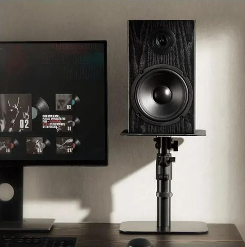 cumpără Suport pentru boxe Brateck BS-69T (2pcs set), Black în Chișinău 