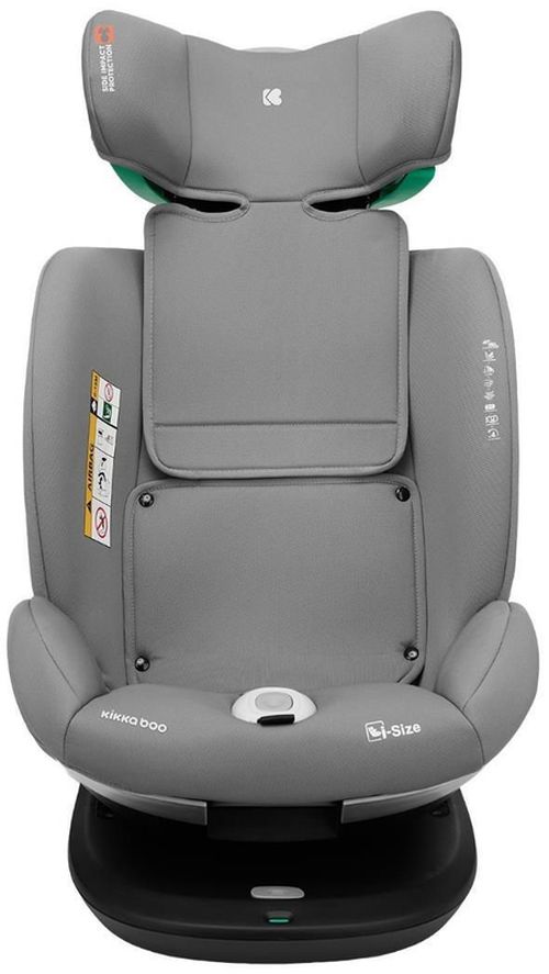 cumpără Scaun auto Kikka Boo 31002100021 cu isofix i-Drive i-Size Light Grey, 40-150 cm în Chișinău 