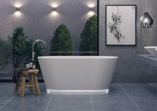 купить Ванна Polimat Ida(00301) 150x75+sifon freestanding (piatra) в Кишинёве 