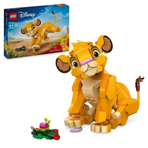 cumpără Set de construcție Lego 43243 Disney Simba, puiul Regelui Leu în Chișinău 