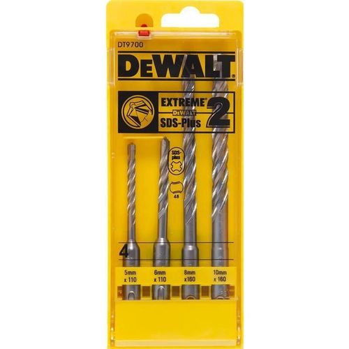 купить Набор головок, бит, насадок DeWalt DT9700 Набор буров по бетону SDS-Plus EXTREME d(5.0-10.0)mm (4 buc) в Кишинёве 