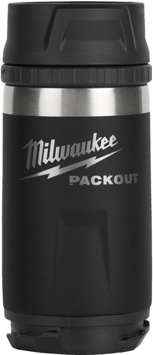 cumpără Termos Milwaukee 4932498978 PACKOUT cu capac, 532 ml, negru în Chișinău 