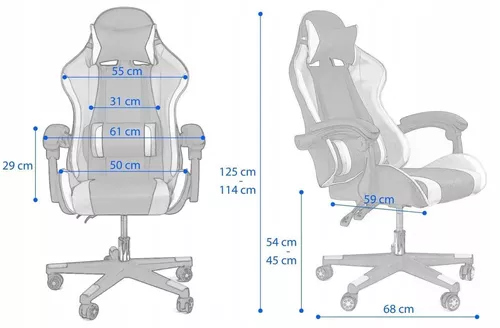 cumpără Fotoliu de birou Jumi CM-880627 ARAGON, Roz/alb în Chișinău 