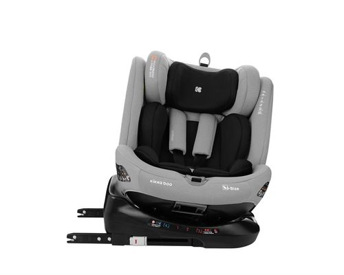 Поворотное автокресло с isofix KikkaBoo i-Moove Light Grey (0 - 36 кг) 