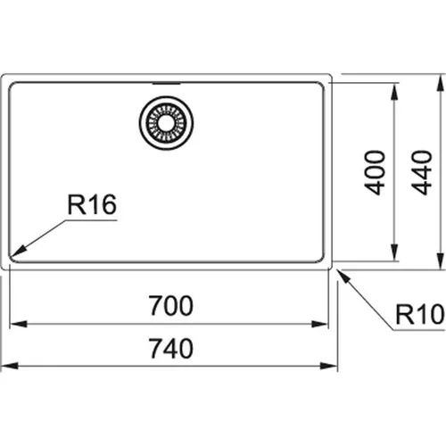 купить Мойка кухонная Franke 127.0525.285 MRX 210-70 в Кишинёве 